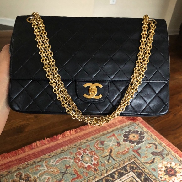 CHANEL Handbags - SOLD***Chanel Vintage Bijoux Chain Medium Double Flap Bag